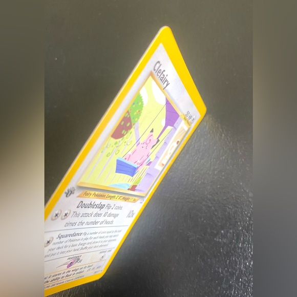 Pokemon 1st Edition Pokemon Card Clefairy 30/111 - Picture 7 of 8